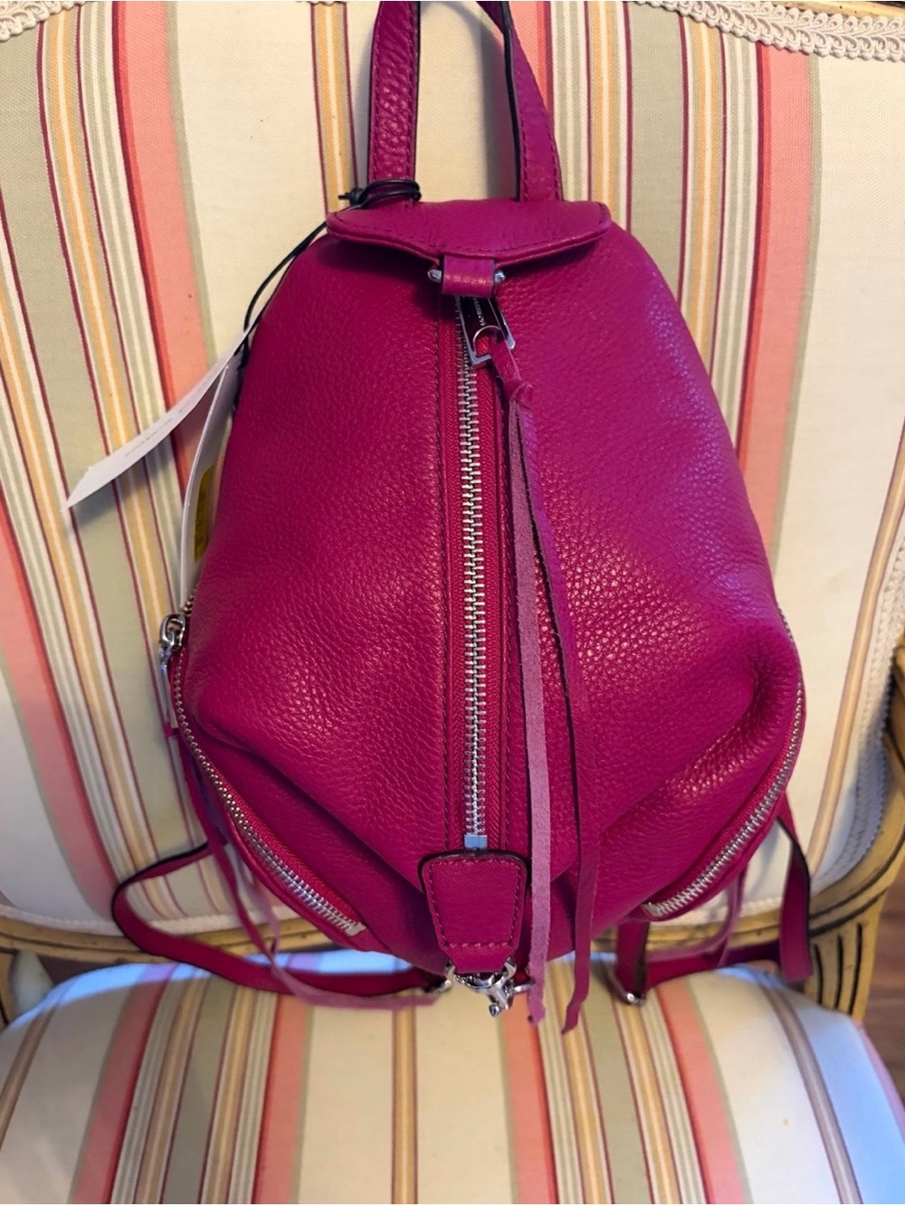 Rebecca Minkoff Mini Julian Backpack Fuchsia NWT